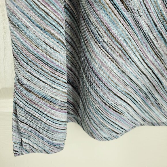 VTG 2000s New York & Company Matching Set Stretchy Skirt/Wrap Top M/L Multi - Picture 14 of 16